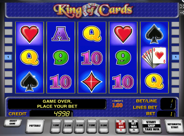 King Of Cards Slot Online
